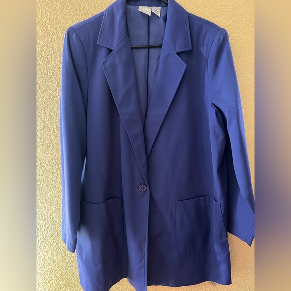 Roaman's Jackets & Blazers - Roaman's Royal Blue Blazer